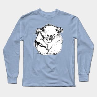 Ball of Love - Mum and Baby Koala Long Sleeve T-Shirt